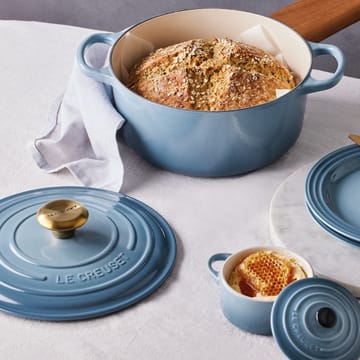 Le Creuset Signature rund gryte 4,2 l - Chambray - Le Creuset