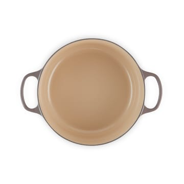 Le Creuset Signature rund gryte 4,2 l - Flint - Le Creuset