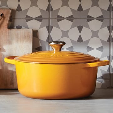 Le Creuset Signature rund gryte 4,2 l - Nectar - Le Creuset