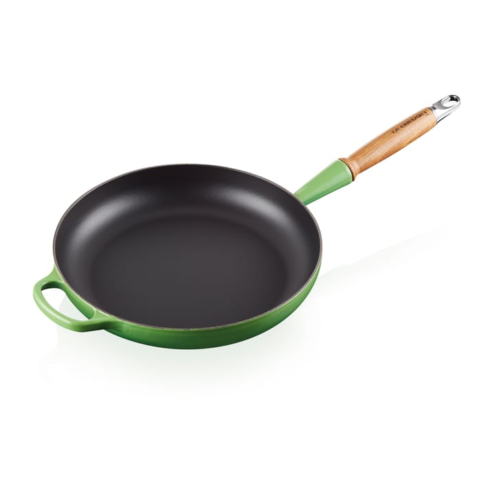 Le Creuset Signature stekepanne trehåndtak 28 cm - Bamboo Green - Le Creuset