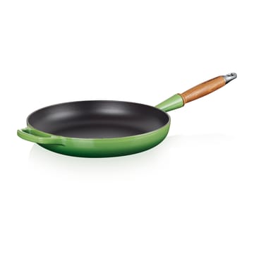 Le Creuset Signature stekepanne trehåndtak 28 cm - Bamboo Green - Le Creuset