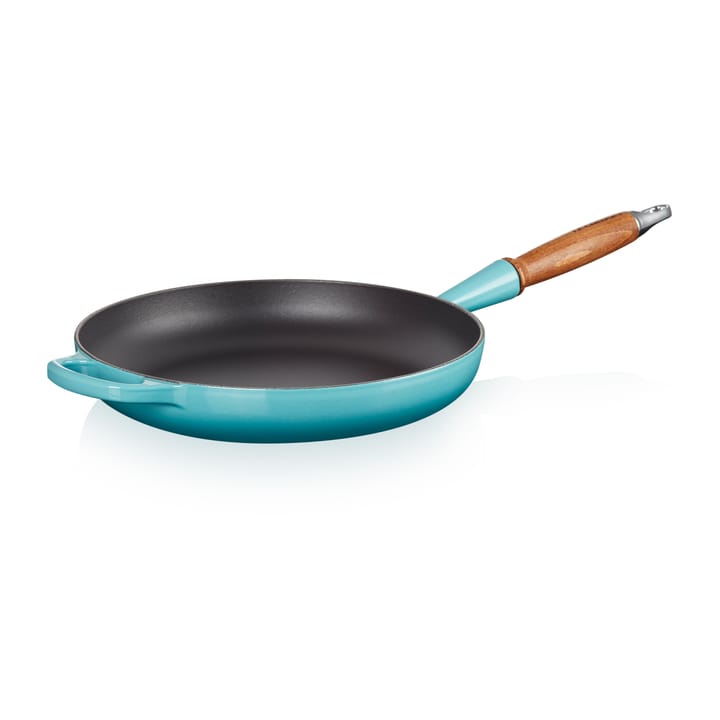 Le Creuset Signature stekepanne trehåndtak 28 cm - Caribbean - Le Creuset