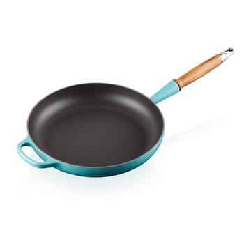 Le Creuset Signature stekepanne trehåndtak 28 cm - Caribbean - Le Creuset