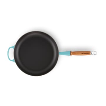 Le Creuset Signature stekepanne trehåndtak 28 cm - Caribbean - Le Creuset