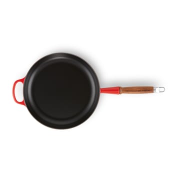 Le Creuset Signature stekepanne trehåndtak 28 cm - Cerise - Le Creuset