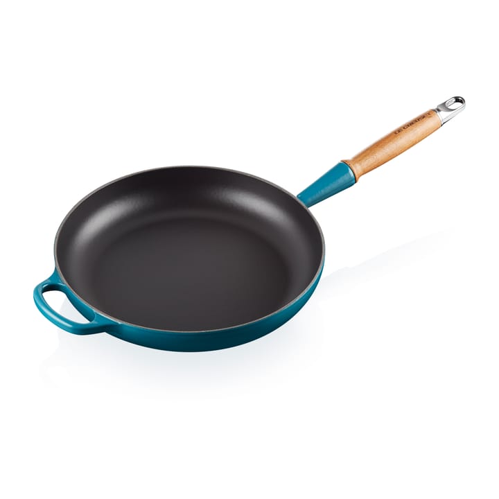 Le Creuset Signature stekepanne trehåndtak 28 cm - Deep Teal - Le Creuset