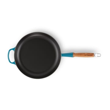 Le Creuset Signature stekepanne trehåndtak 28 cm - Deep Teal - Le Creuset