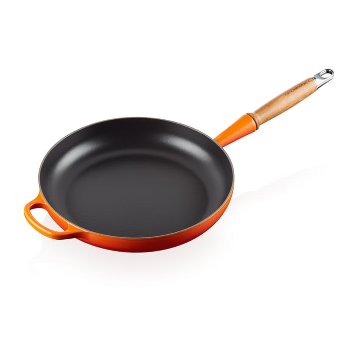 Le Creuset Signature stekepanne trehåndtak 28 cm - Flame - Le Creuset