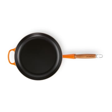 Le Creuset Signature stekepanne trehåndtak 28 cm - Flame - Le Creuset