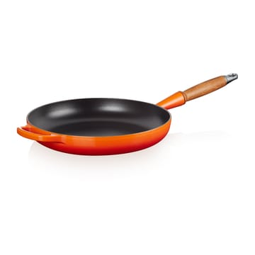 Le Creuset Signature stekepanne trehåndtak 28 cm - Flame - Le Creuset