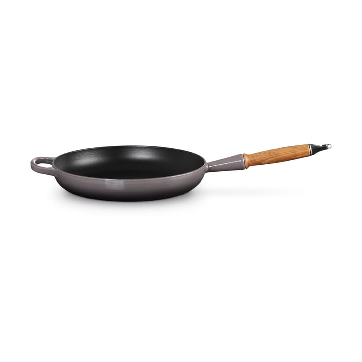 Le Creuset Signature stekepanne trehåndtak 28 cm, Flint Le Creuset