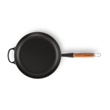 Le Creuset Signature stekepanne trehåndtak 28 cm - Matte Black - Le Creuset