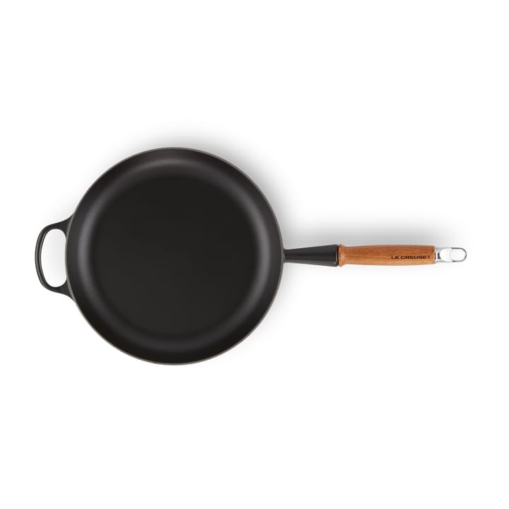 Le Creuset Signature stekepanne trehåndtak 28 cm, Matte Black Le Creuset