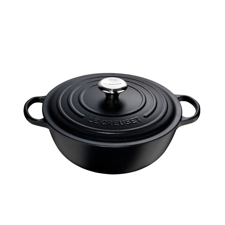 Le Creuset stekegryte 32 cm - Matte black - Le Creuset