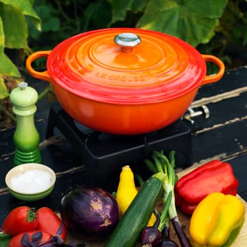 Le Creuset stekegryte 32 cm - Volcanic - Le Creuset