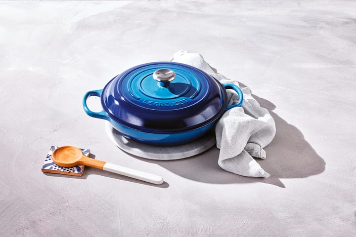 Le Creusett buffétgryte 3,5 l, Azure blue Le Creuset