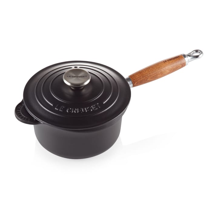 Le Creusett kjele med trehåndtak 1,8 l - Teppe black - Le Creuset