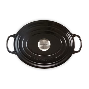 Le Creusett Signature oval gryte 6,3 l - Black - Le Creuset