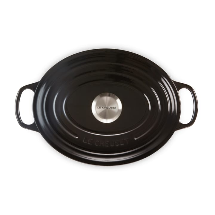 Le Creusett Signature oval gryte 6,3 l, Black Le Creuset