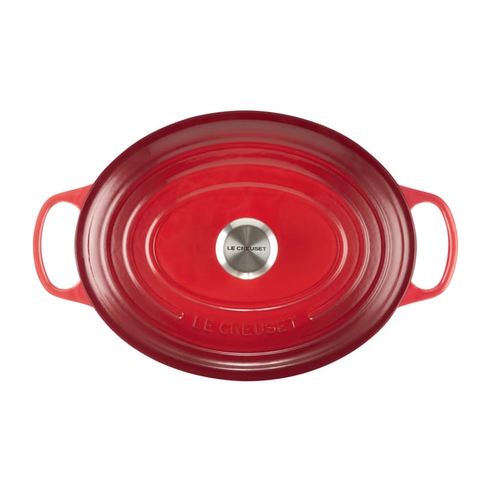 Le Creusett Signature oval gryte 6,3 l, Cerise Le Creuset