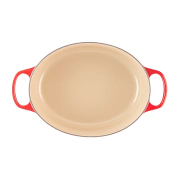 Le Creusett Signature oval gryte 6,3 l - Cerise - Le Creuset