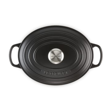 Le Creusett Signature oval gryte 6,3 l - Teppe black - Le Creuset