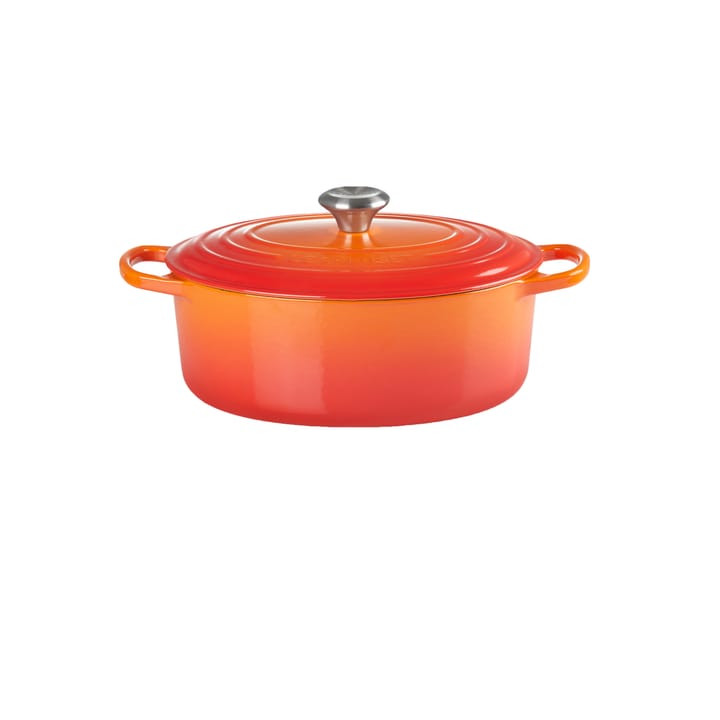 Le Creusett Signature oval gryte 6,3 l - Volcanic - Le Creuset