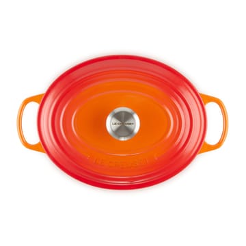 Le Creusett Signature oval gryte 6,3 l - Volcanic - Le Creuset