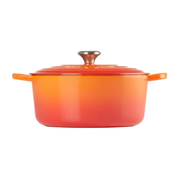 Le Creusett Signature oval gryte 6,3 l - Volcanic - Le Creuset