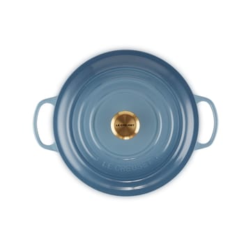 Le Creusett Signature rund gryte 6,7 l - Chambray - Le Creuset