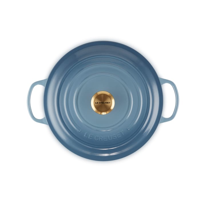 Le Creusett Signature rund gryte 6,7 l, Chambray Le Creuset