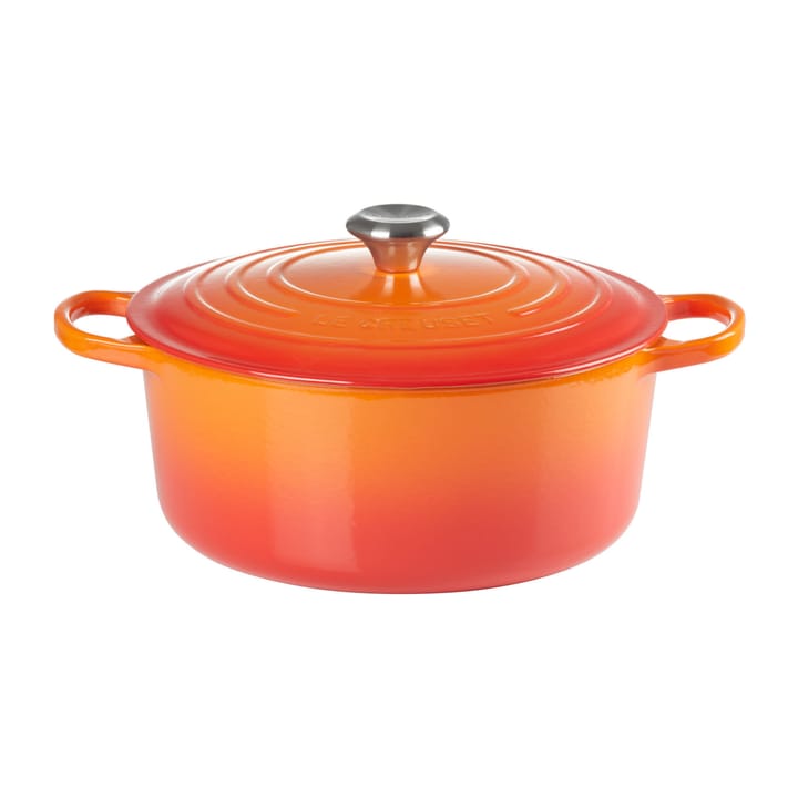 Le Creusett Signature rund gryte 6,7 l - Volcanic - Le Creuset