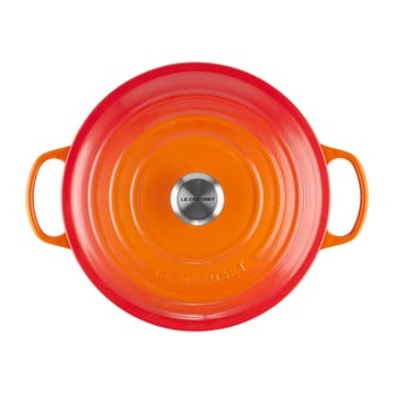 Le Creusett Signature rund gryte 6,7 l - Volcanic - Le Creuset