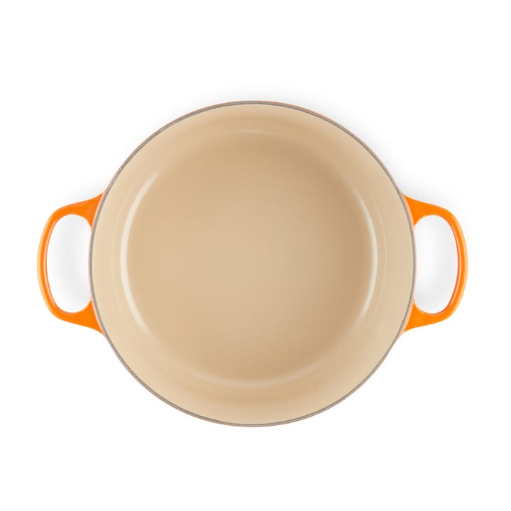 Le Creusett Signature rund gryte 6,7 l, Volcanic Le Creuset