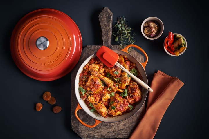 Le Creusett Signature rund gryte 6,7 l, Volcanic Le Creuset