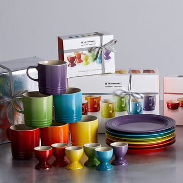 Le Creusett Signature tallerken 22 cm 6-stk. - Rainbow - Le Creuset