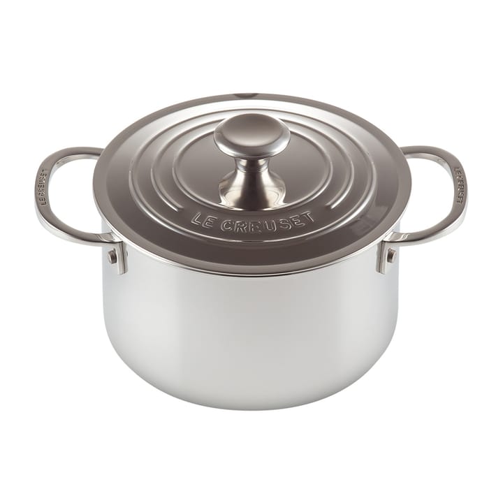 Signature 3-Ply dyp gryte med lokk, 2,8 l Le Creuset