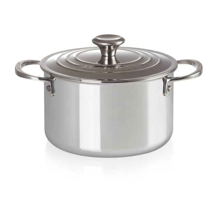 Signature 3-Ply dyp gryte med lokk, 2,8 l Le Creuset