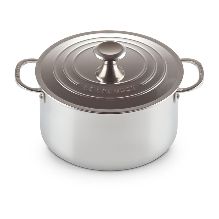 Signature 3-Ply dyp gryte med lokk - 6 l - Le Creuset