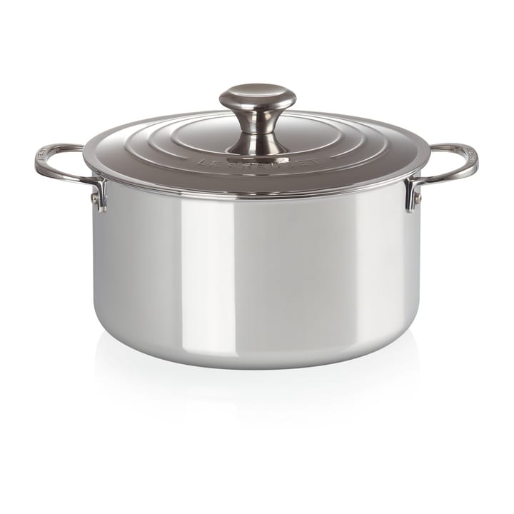 Signature 3-Ply dyp gryte med lokk, 6 l Le Creuset