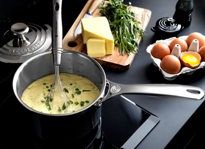 Signature 3-Ply kasserolle med lokk, 1,9 l Le Creuset