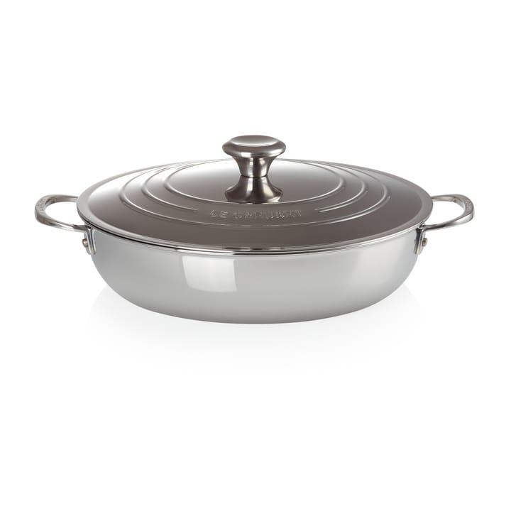 Signature 3-Ply lav gryte med lokk, 4,8 l Le Creuset