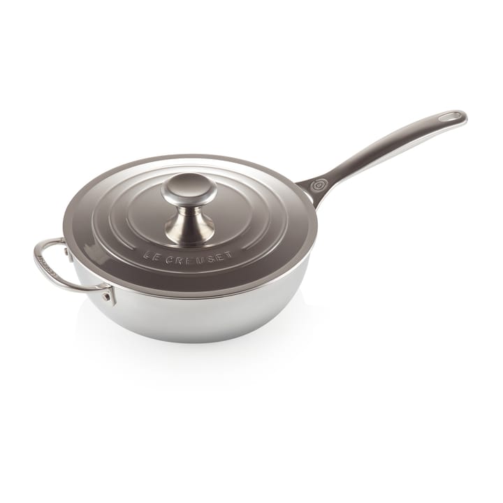 Signature 3-Ply non-stick sauskasserolle med lokk - 3,3 l - Le Creuset