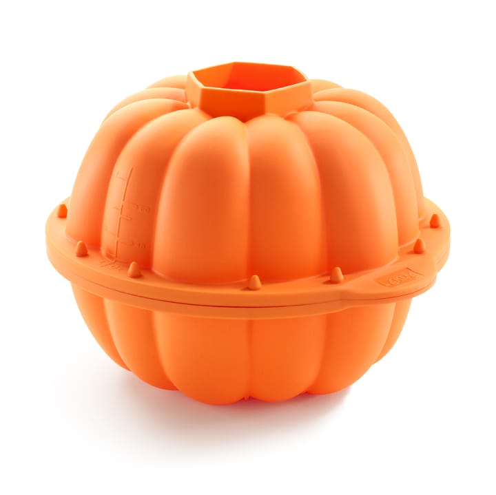 Lékué 3D silikonform Halloween gresskar - Oransje - Lékué