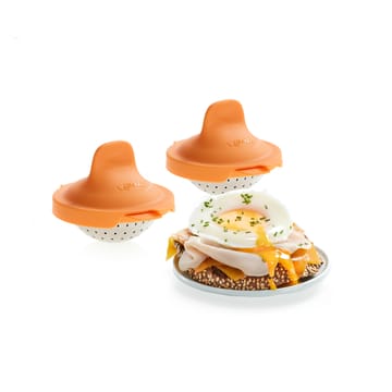 Lékué eggpoacher 2-pk - Oransje - Lékué