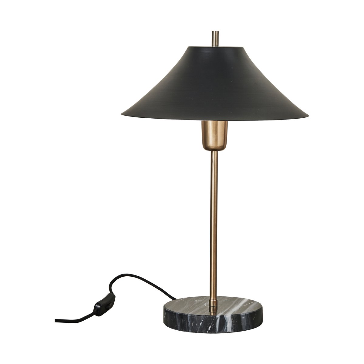 Bilde av Lene Bjerre Sofia bordlampe 52 cm Black-Light Gold