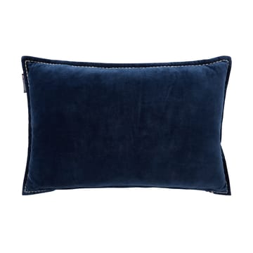 1993 Logo Organic Cotton Velvet pute 40x60 cm - Denim blue - Lexington