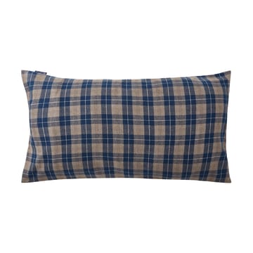 Checked Flanell putevar 50 x 90 cm - Denim blue-beige - Lexington