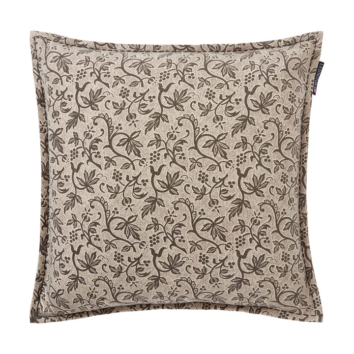 Grapevine Printed putetrekk 50x50 cm - Light beige - Lexington