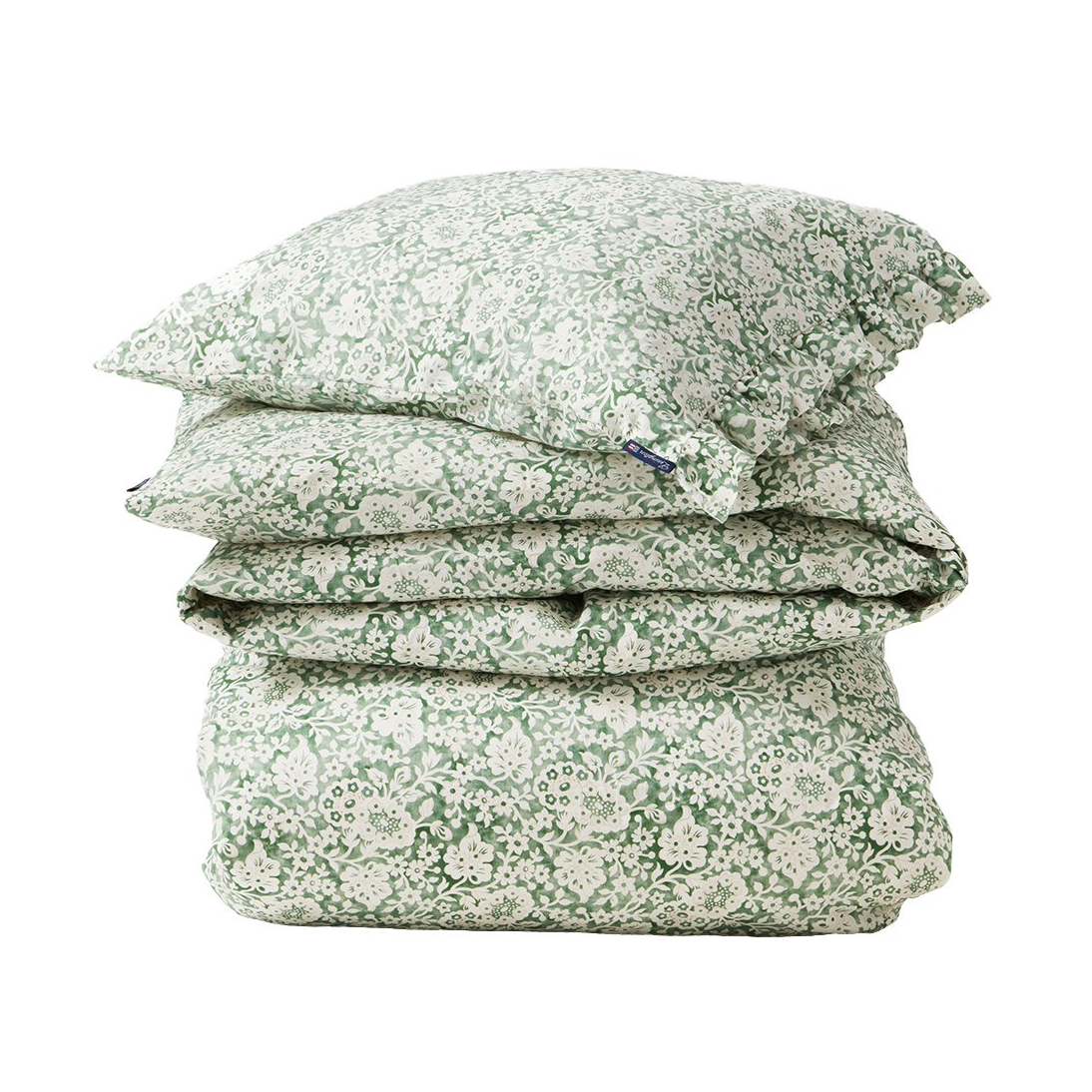 Bilde av Lexington Green Floral Printed Cotton Sateen sengesett 50x60 cm 220x220 cm